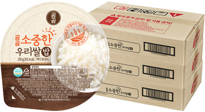 곰곰 소중한 우리쌀 밥, 200g, 36개