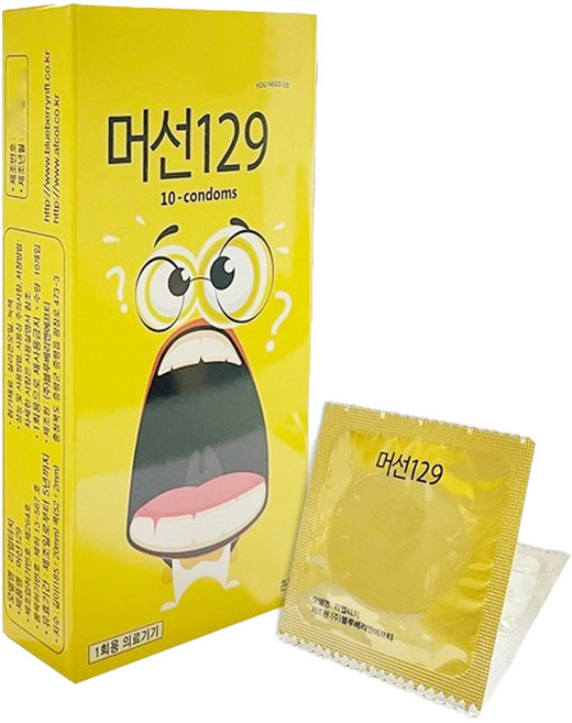 유니더스 머선129 일반형 콘돔, 10개입, 1개