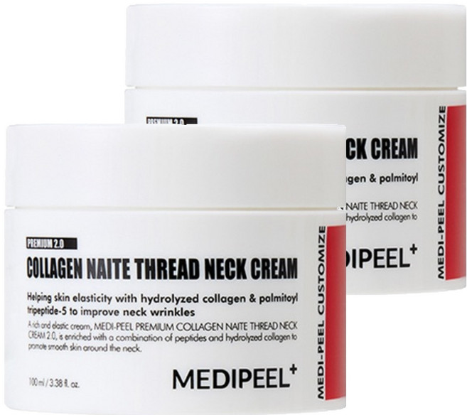 메디필 프리미엄 콜라겐 나이테 실 넥크림 2.0, 100ml, 2개