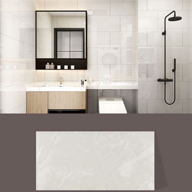 예쏘데코 유광대리석 타일시트지 5p, 01 3060ML04