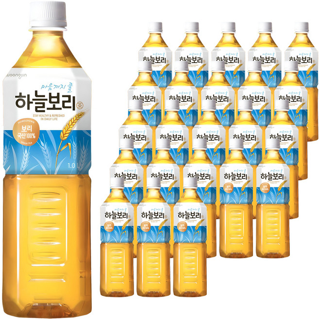 웅진 하늘보리, 1L, 24개