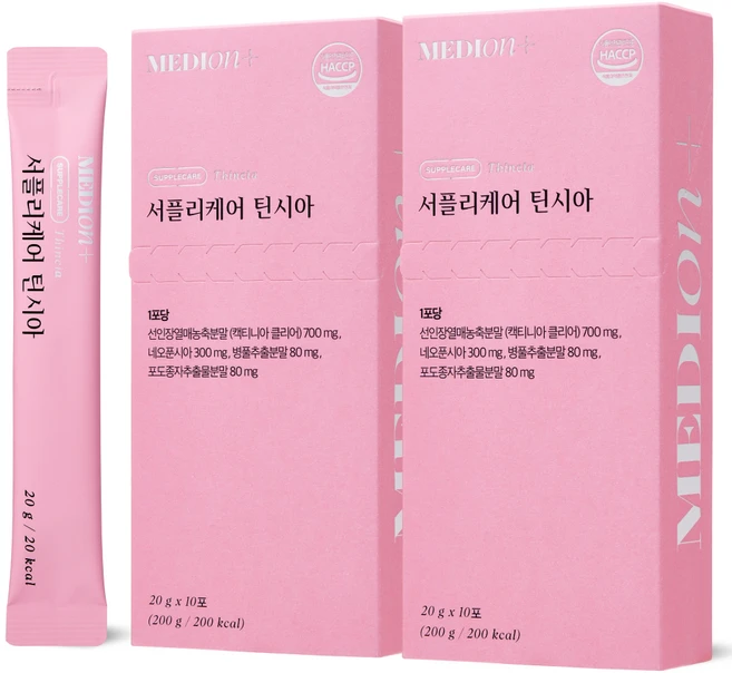 메디온 서플리케어 틴시아 10p, 200g, 2개 - 쿠팡