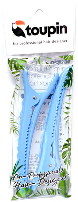 바다가 토우핀 드라이 핀셋, 2개, 파랑