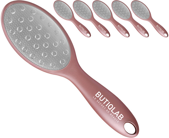 뷰티끄랩 S메탈 풋파일, 애쉬핑크, 6개, 1개입