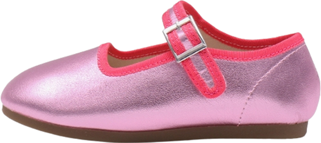 키펀트 여아용 샤이닝 메리제인 구두 A-10