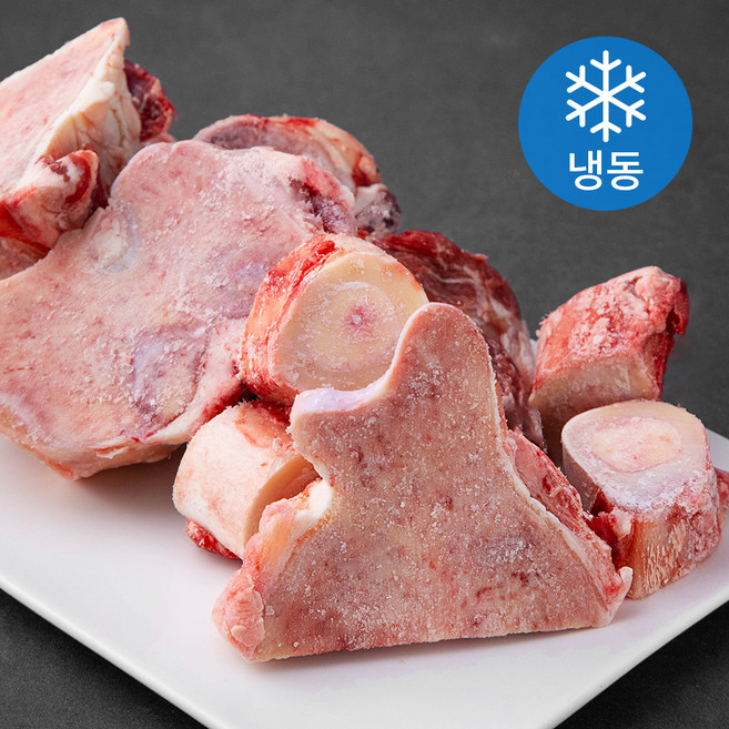 사조프레시미트 호주산 수입우사골 탕용 3~5cm 절단 (냉동), 1kg, 3개