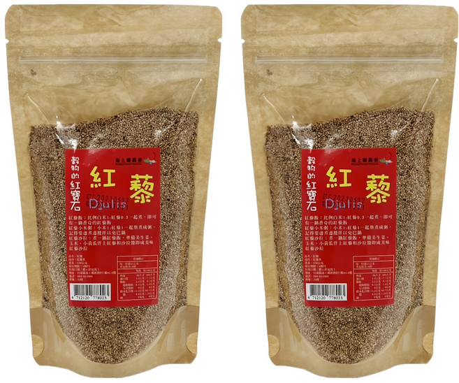 池上鄉農會 脫殼紅藜, 250g, 2包