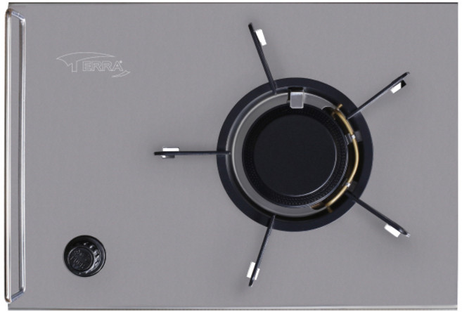 티에라 KEEP 캠핑 원터치 테이블 버너, 1세트, 실버