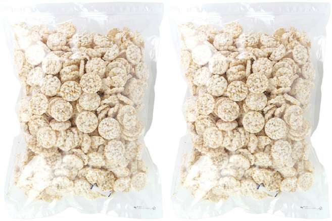 우리가스토리 현미쌀과자 뻥튀기, 600g, 2개