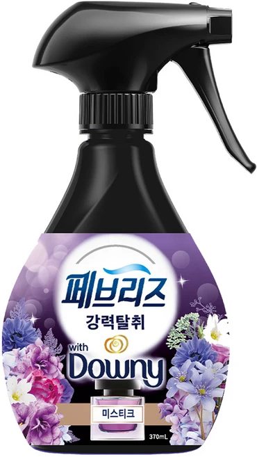 페브리즈 섬유탈취제 미스티크 본품, 370ml, 1개 - 쿠팡