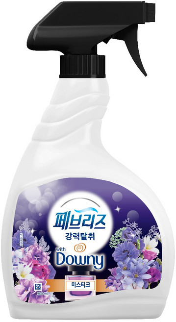 페브리즈 섬유탈취제 강력탈취 미스티크 본품, 900ml, 1개