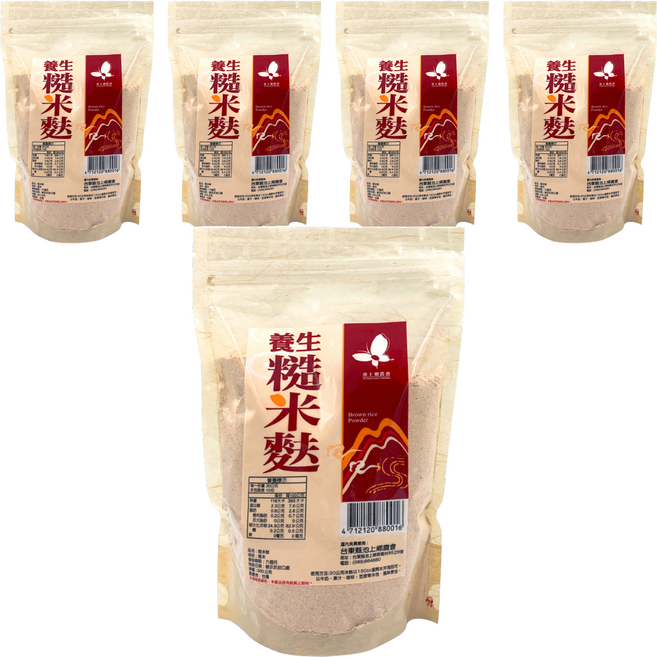 池上鄉農會 糙米麩, 5包, 300g