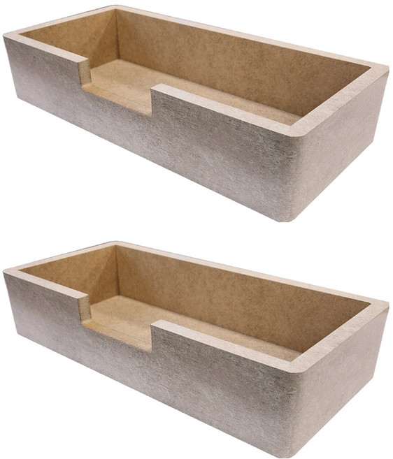 플라이토 우드 간편 벽 콘센트 가리개, 2개, 크림