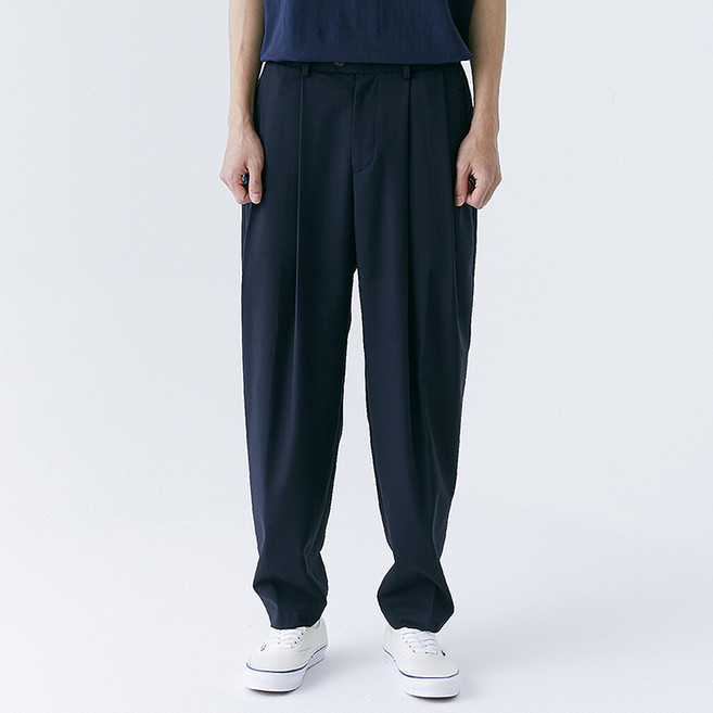 비얼디드키드 남성용 밴딩 실루엣 팬츠