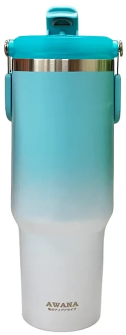 AWANA 繽紛運動手提酷冰杯 MA-1200 10 x 8 x 27.5cm, 漸層藍, 1.2L, 1個