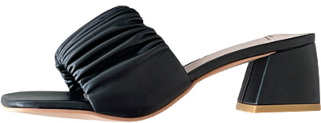 여성용 엘리먼 슬리퍼 힐 샌들 C133_5162