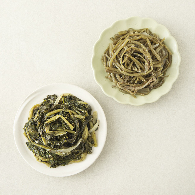 집반찬연구소 들깨시래기볶음 210g + 들깨고구마줄기볶음 170g, 380g, 1개