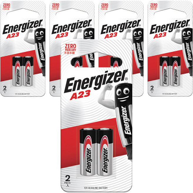 Energizer 勁量 A23 電池, 5個, 2入