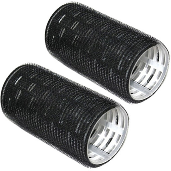 하이투데이 열전도 대왕 앞머리 헤어롤, 블랙, 2개