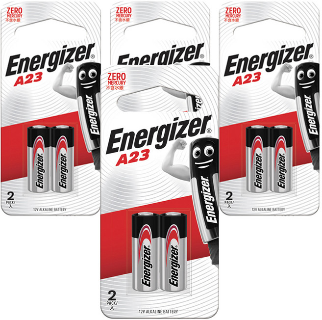 Energizer 勁量 A23 電池, 4個, 2入