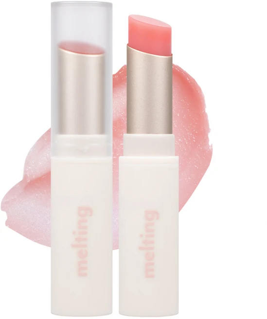 머지 글로시 멜팅 틴티드 컬러 립밤, GL1 하이키 핑크, 4g, 1개 - 쿠팡