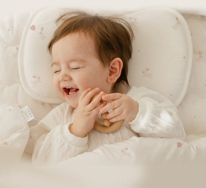 벨몽 투에어홀 순면 매쉬 필로우 아기 짱구베개, 드리밍래빗, 1개