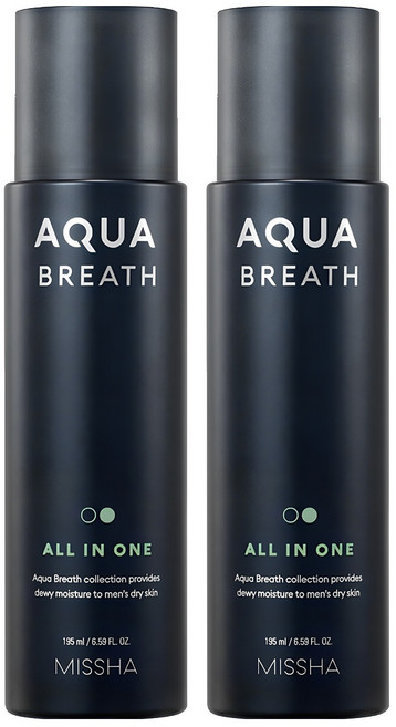 미샤 포맨 아쿠아브레스 올인원, 195ml, 2개