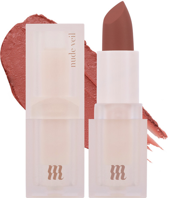 머지 누드 베일 립스틱, 애프리콧 피버, 3.5g, 1개