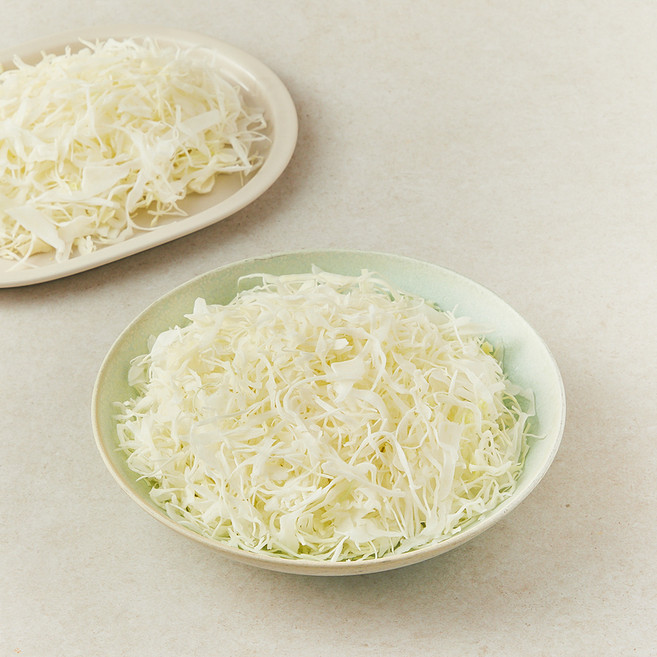 눈꽃 양배추채, 1kg, 1봉