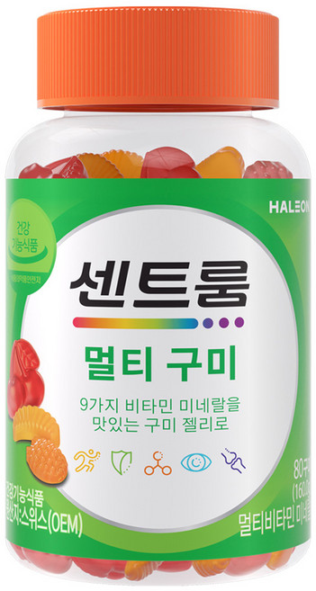 센트룸 정품 멀티 구미 비타민, 80정, 1개