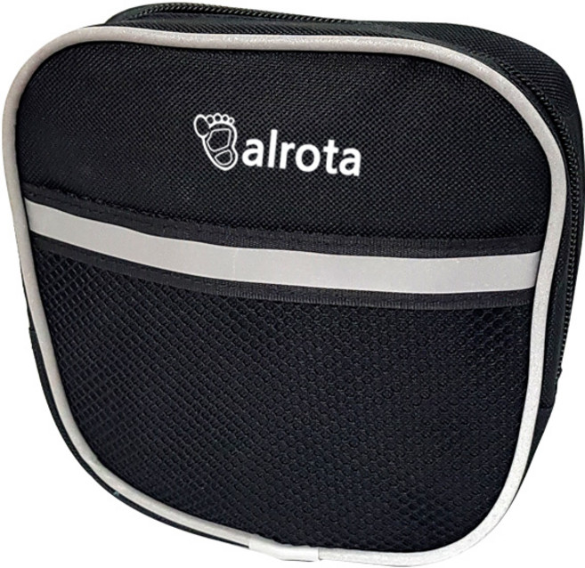 발로타 킥보드 자전거 핸들 가방, 블랙, 1개