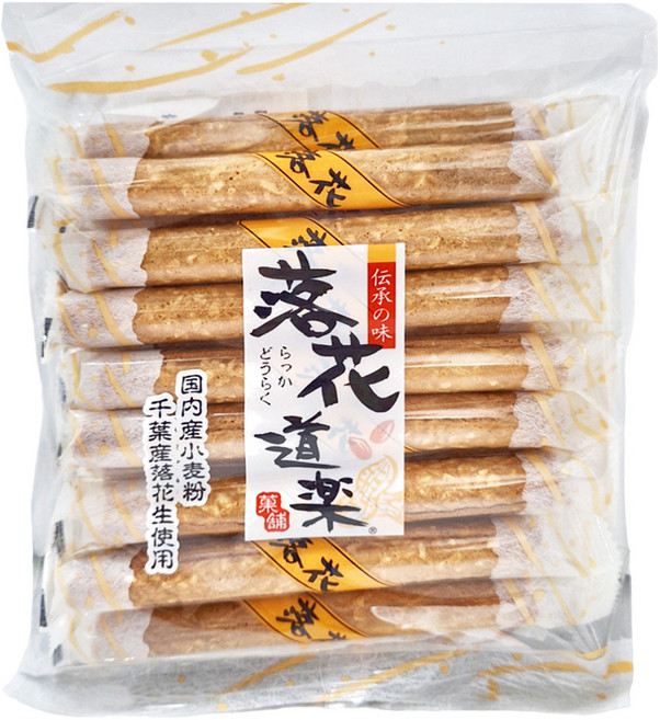 菊泉堂 落花道樂 餅乾捲, 160g, 1袋