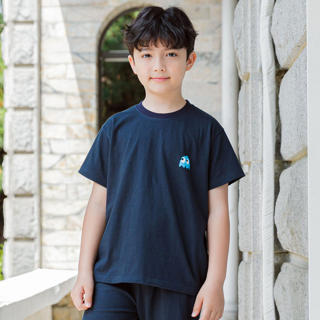 유라비 아동용 라터스 고스트 반팔 티셔츠