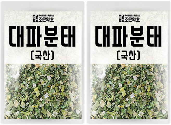 조은약초 대파 분태, 2개, 200g
