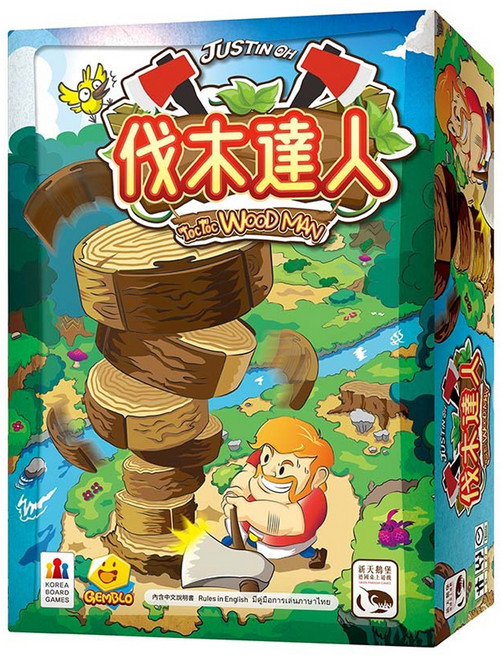 SWAN PANASIA 新天鵝堡 桌遊 伐木達人 Toc Toc Woodman, 1盒