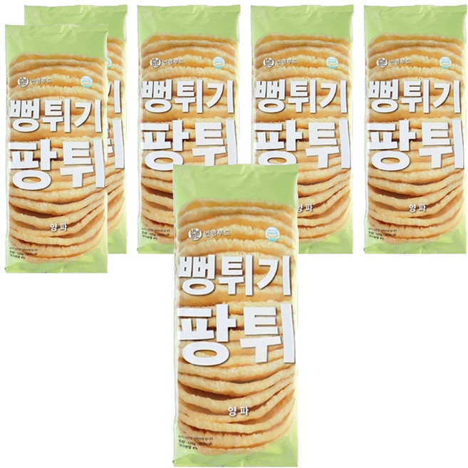 팡튀 양파 뻥튀기, 120g, 6개