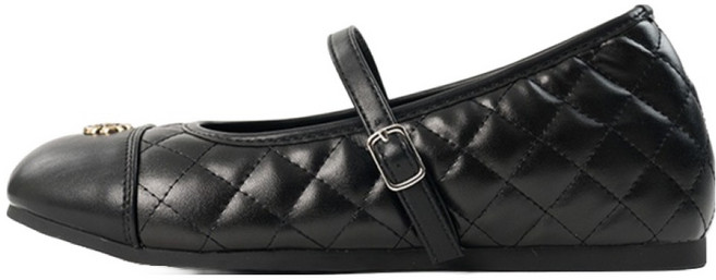 아르메데스 여성용 퀄팅 로즈 메리제인 플랫슈즈 AR-2021