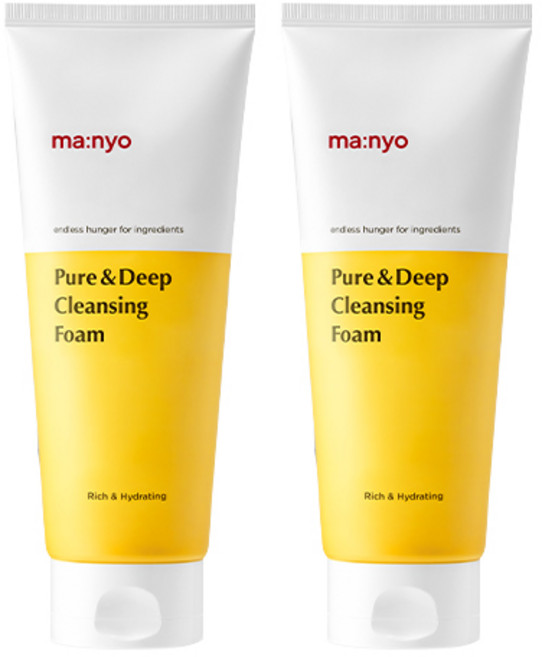 마녀공장 퓨어 앤 딥 클렌징폼, 200ml, 2개