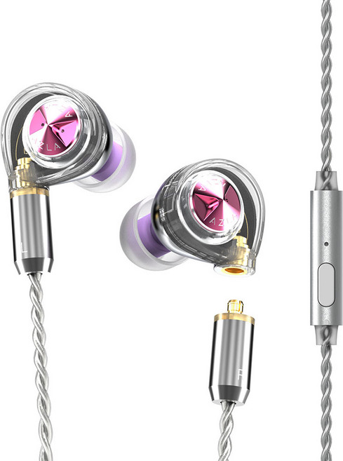 아즈라 게이밍 이어폰 라이트닝 C타입 지원 ORTA MKll 핑크