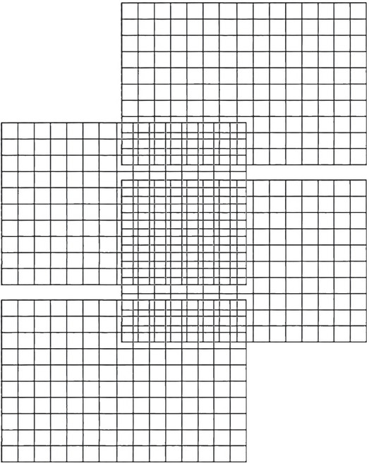 龍泰 多用途網片置物架 60 x 40cm, 黑色, 4個