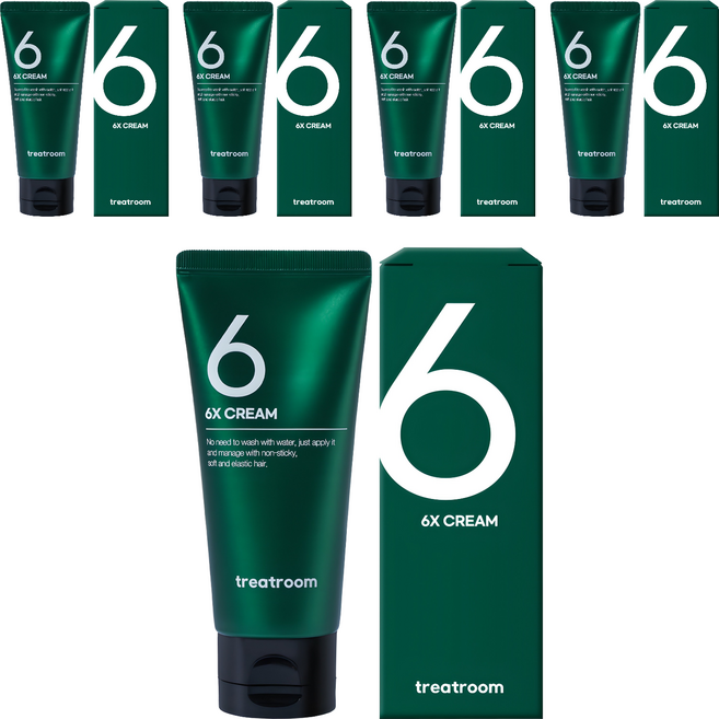 treatroom Six X Cream 護髮霜, 5個, 100ml