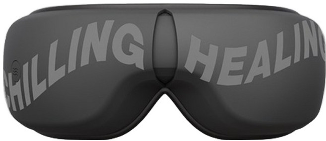 칠링힐링 온열눈마사지기, CHEC-R1MB, 매트블랙