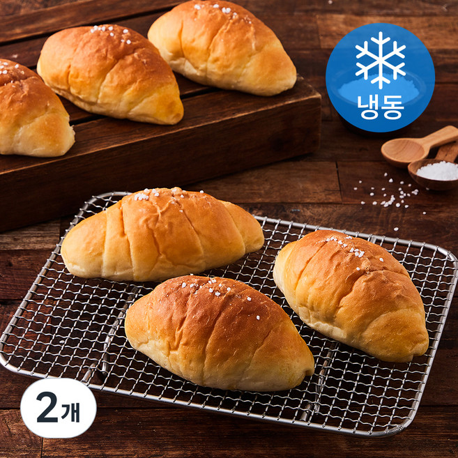 소금버터롤 (냉동), 67g, 10개입, 2개