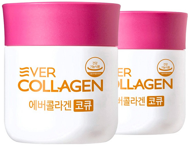 EVER COLLAGEN 膠原蛋白輔酶Q10錠, 84錠, 2罐