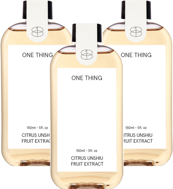 ONE THING 青橘萃取化妝水, 150ml, 3瓶
