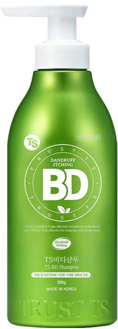 TRUST TS BD去屑控油洗髮精 柑橘香, 500g, 1個