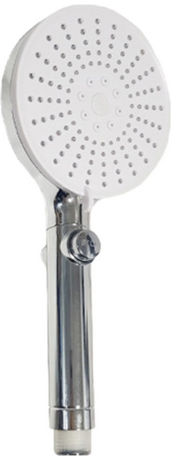 월드크린 온오프 빅트라 샤워기 헤드, 1개, 실버
