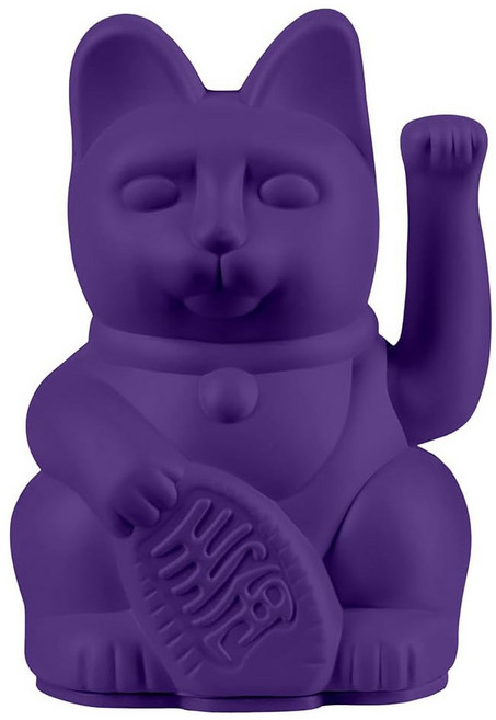 DONKEY 幸運繽紛招財貓 迷你款, 深紫色