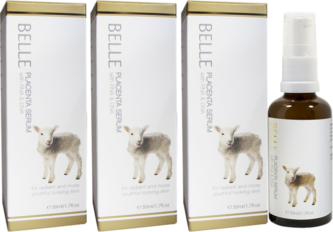 BELLE 澳洲胎盤素胎盤素, 50ml, 3個