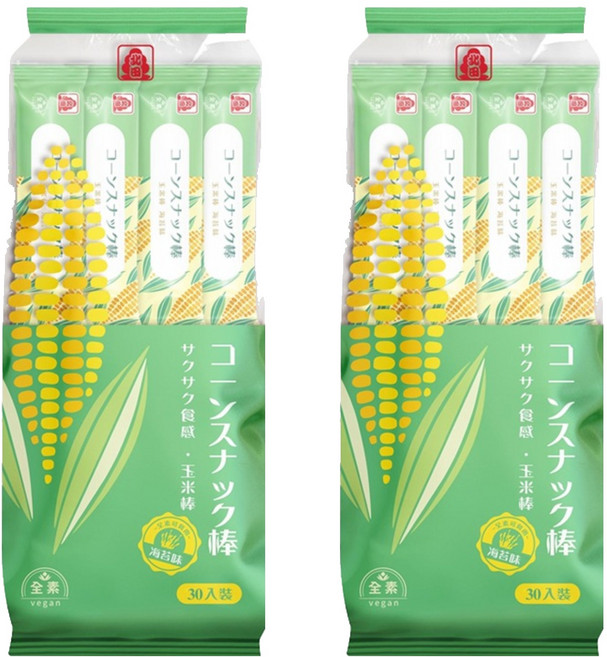 北田 玉米棒 海苔味, 210g, 2袋